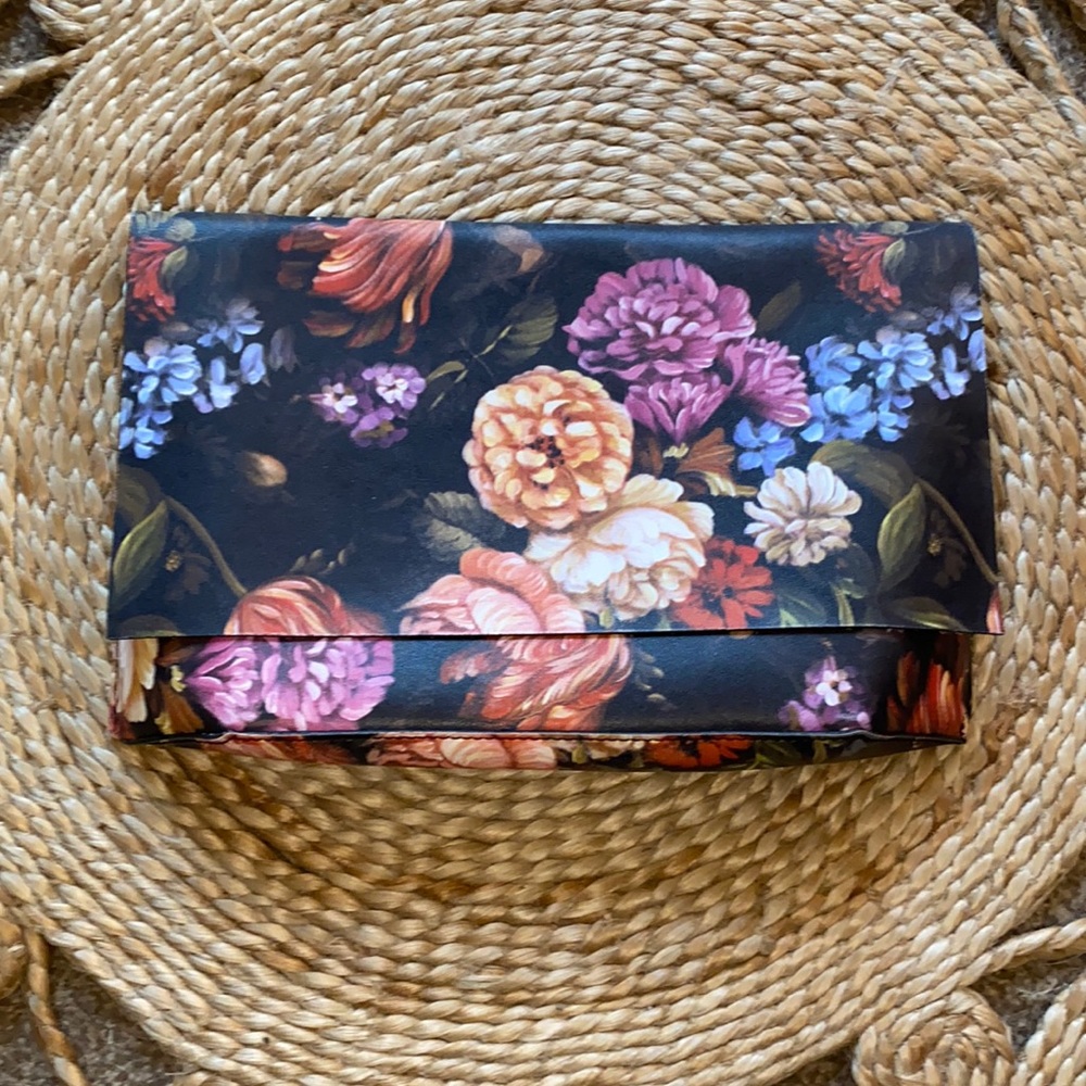 Beautiful Floral Anthropologie Clutch